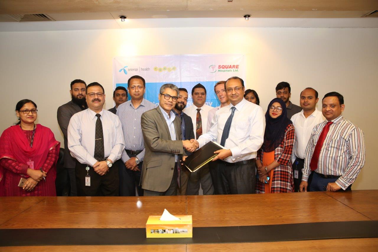 Corporate Partnership between With Telenor Health